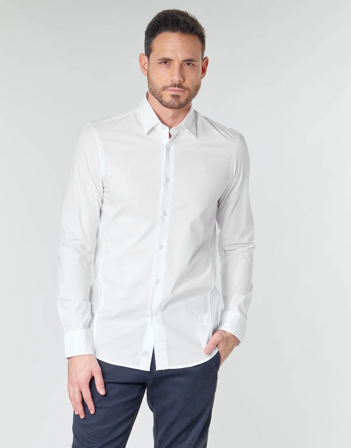 DRESSED SUPER SLIM SHIRT LS