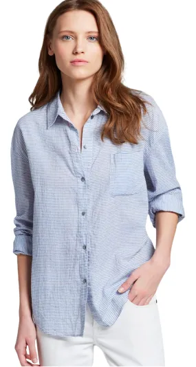 ELIZABETH & JAMES Carine Seersucker Shirt