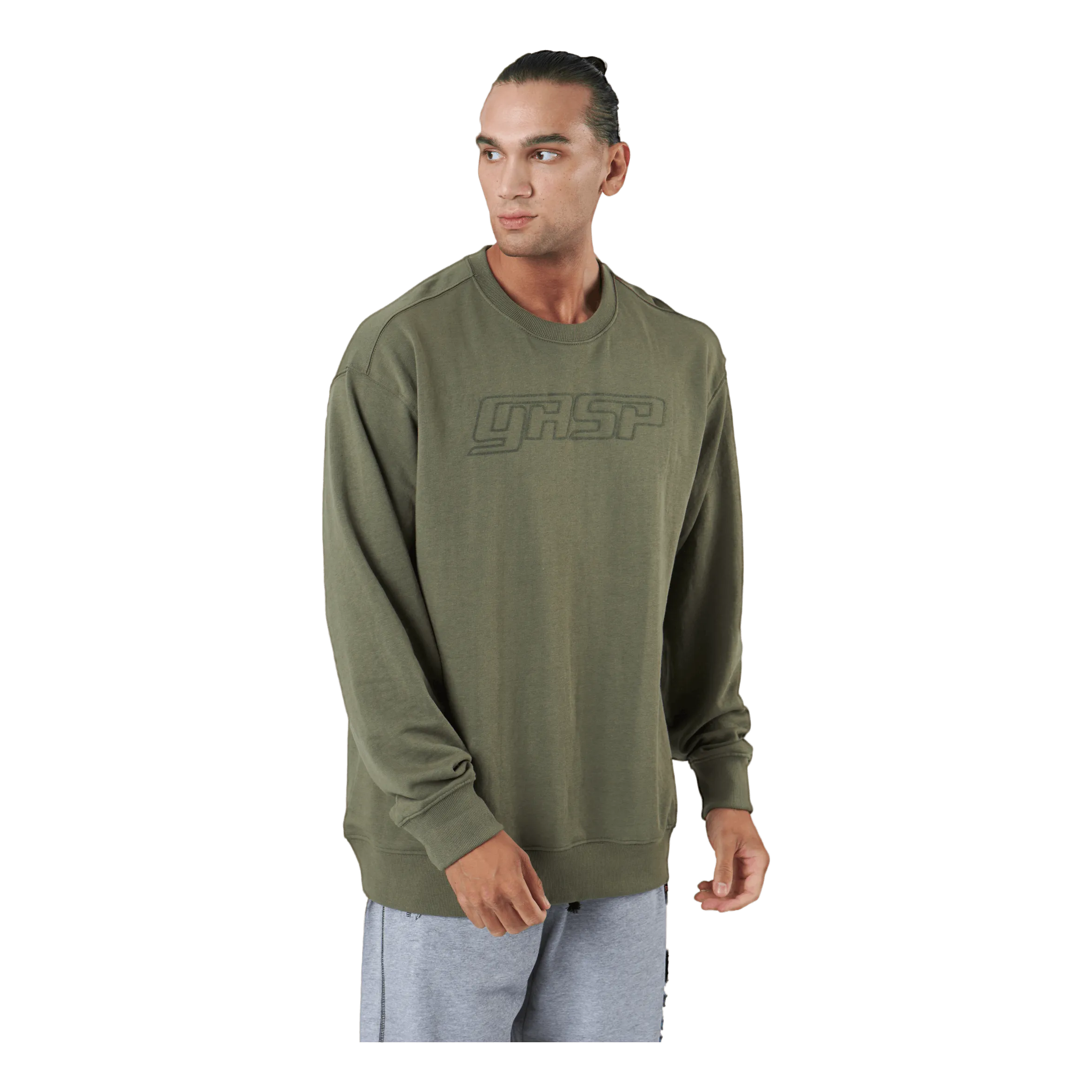 Gasp Division Crewneck Washed Green