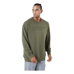 Gasp Division Crewneck Washed Green