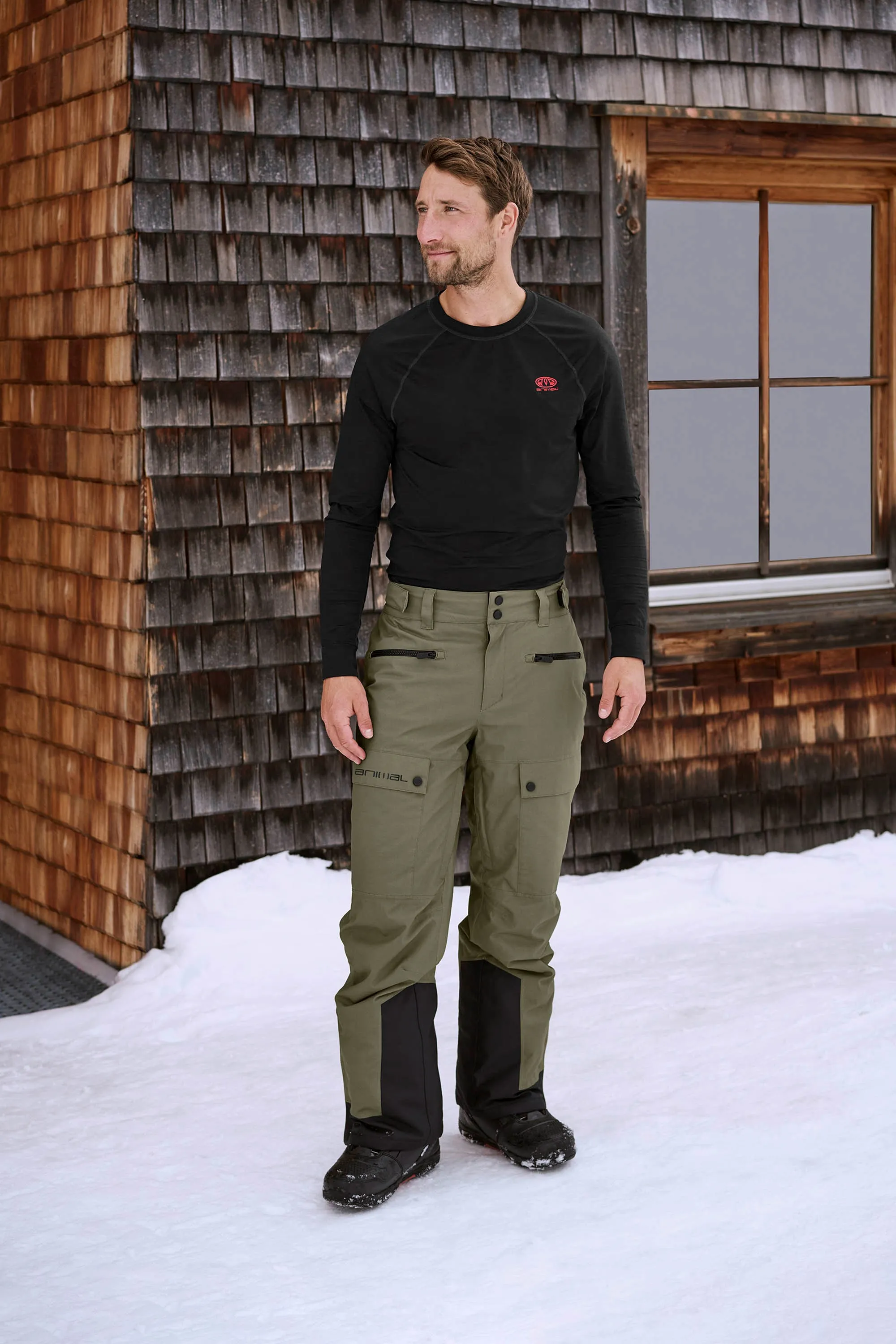 Glaze pantalones para la nieve para hombre