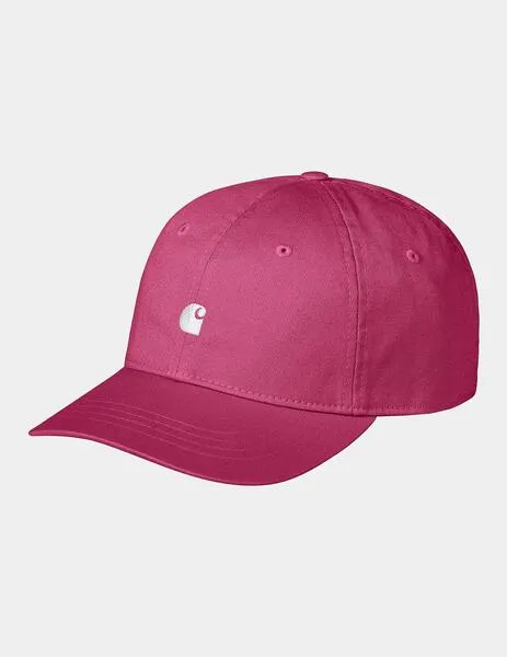 GORRA CARHARTT MADISON LOGO  MAGENTA / WHITE