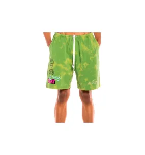 GRIMEY DAY DREAMER SWEATSHORTS BLEACHED GREEN