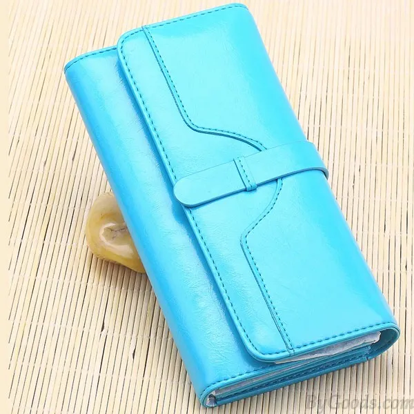 High Quality Leather Long Wallet Clutch 