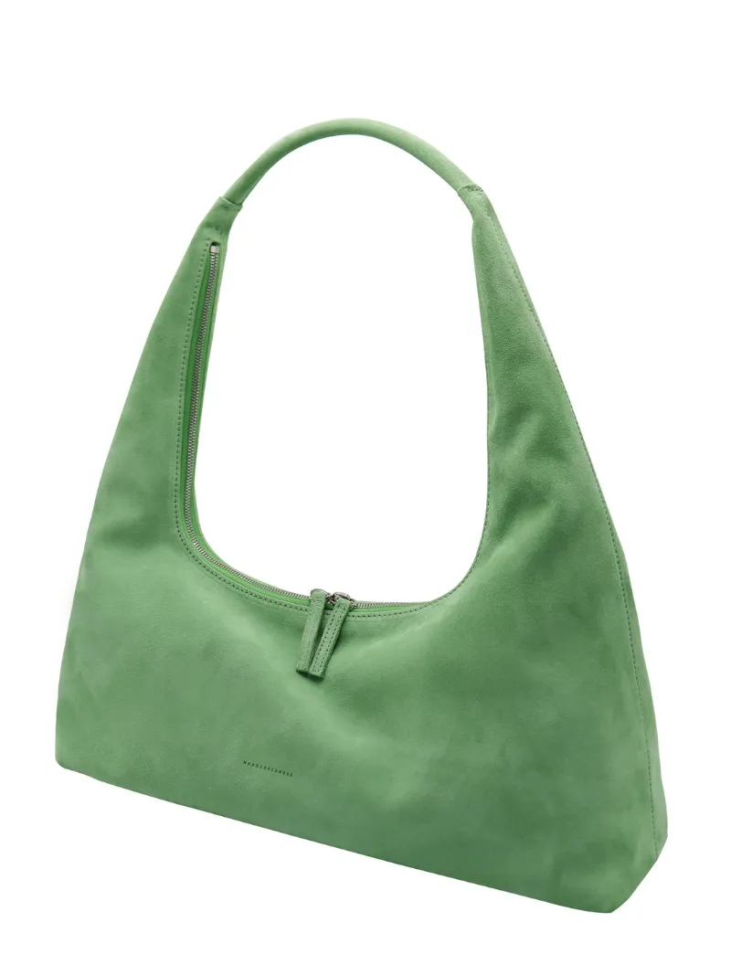 Hobo large green tea suede