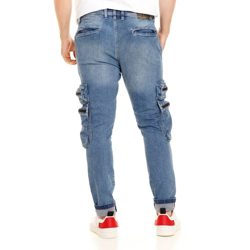 Jean Stretch Para Hombre Container Girbaud