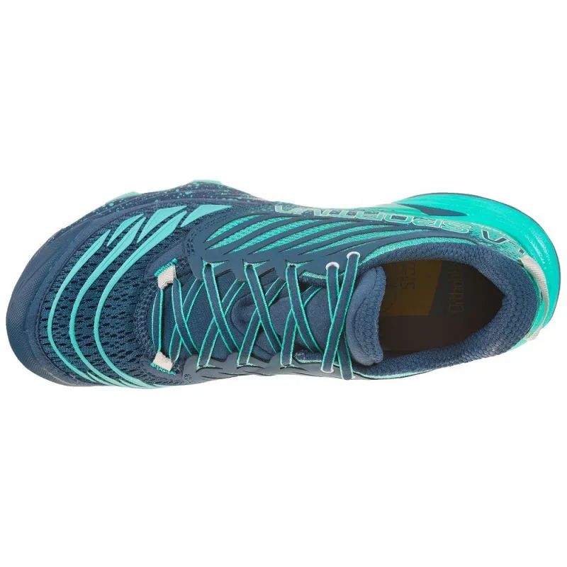 La Sportiva Akasha (Opal/Aqua), zapatillas de montaña para mujeres.