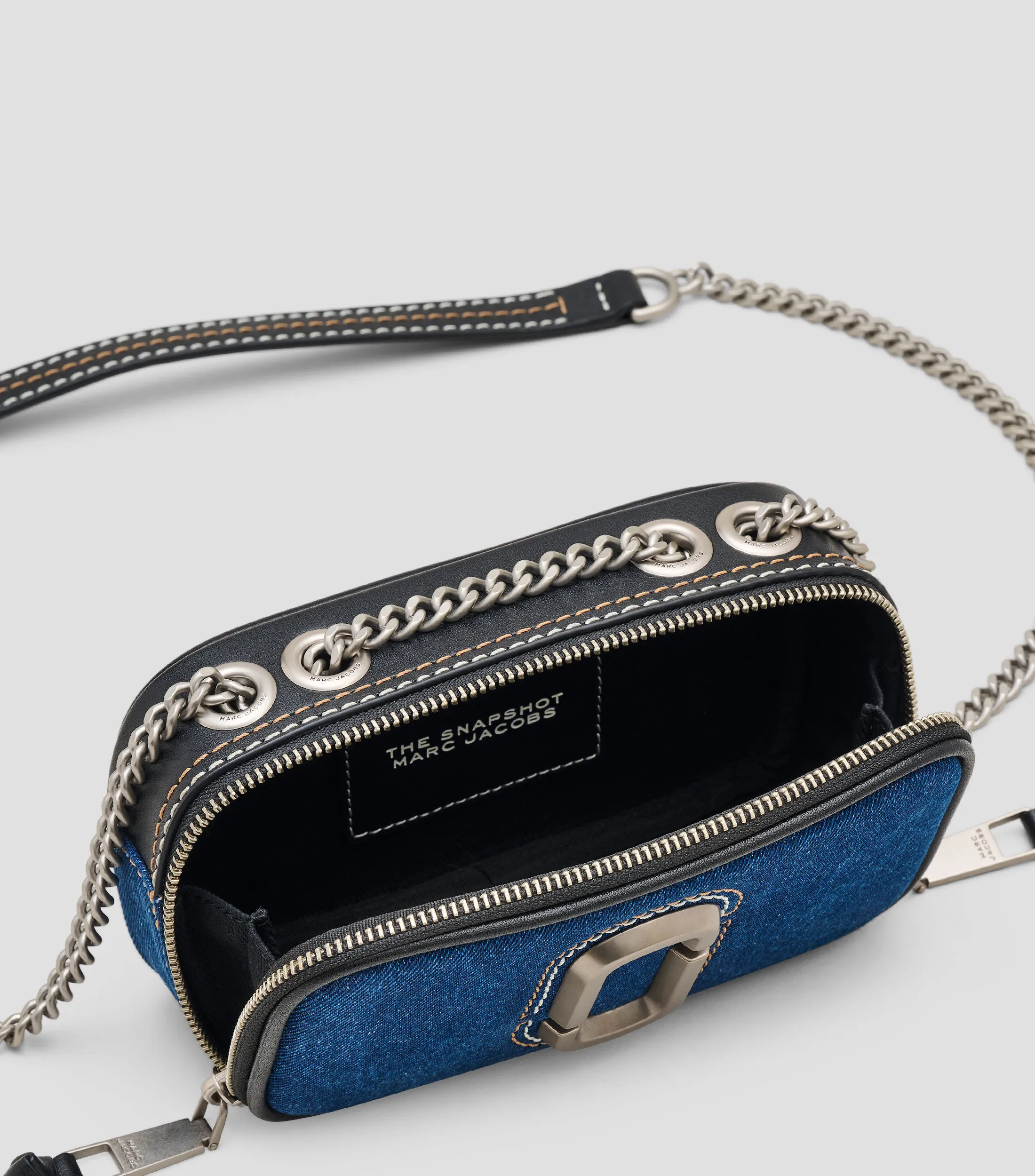 Marc Jacobs Bolso Crossbody "The Denim Chain Snapshot" Mujer