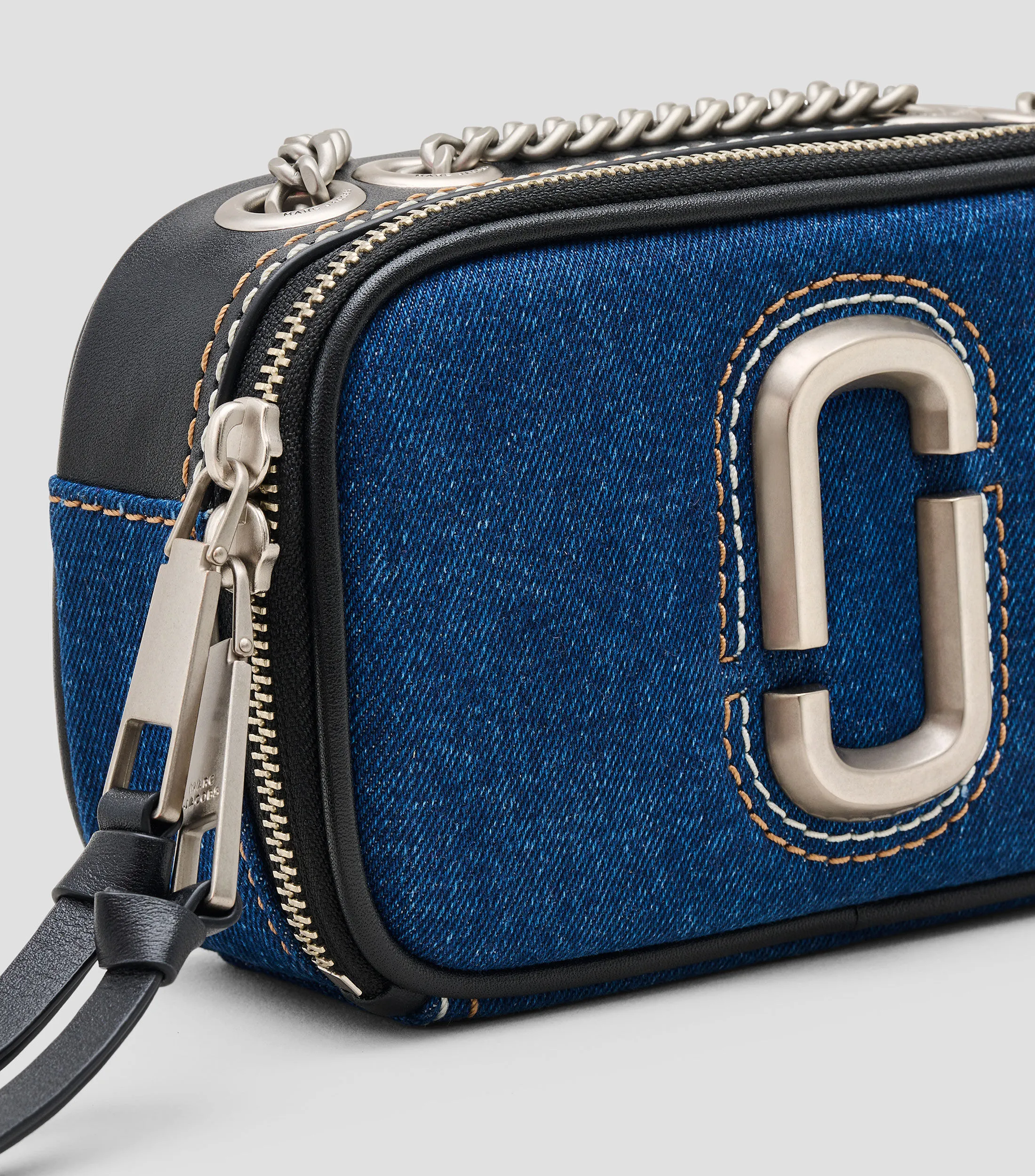 Marc Jacobs Bolso Crossbody "The Denim Chain Snapshot" Mujer