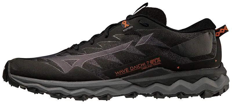 mizuno WAVE DAICHI 7 GTX Black/Irongate/Meccao