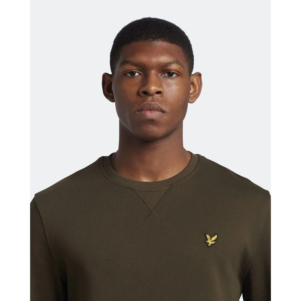 ML424VOG CREW NECKW485 OLIVE