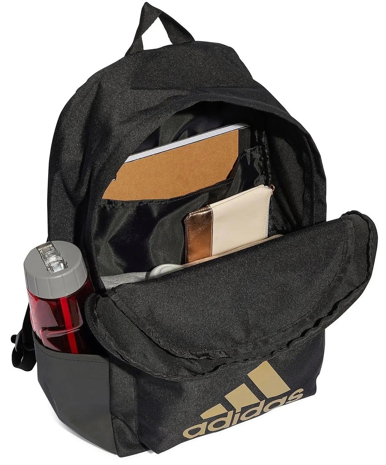 mochila adidas Performance Classic Bage Of Sport - Black/Gold Metallic