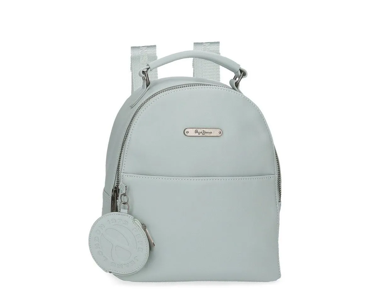 Mochila de mujer Pepe Jeans Salma en azul claro con monedero