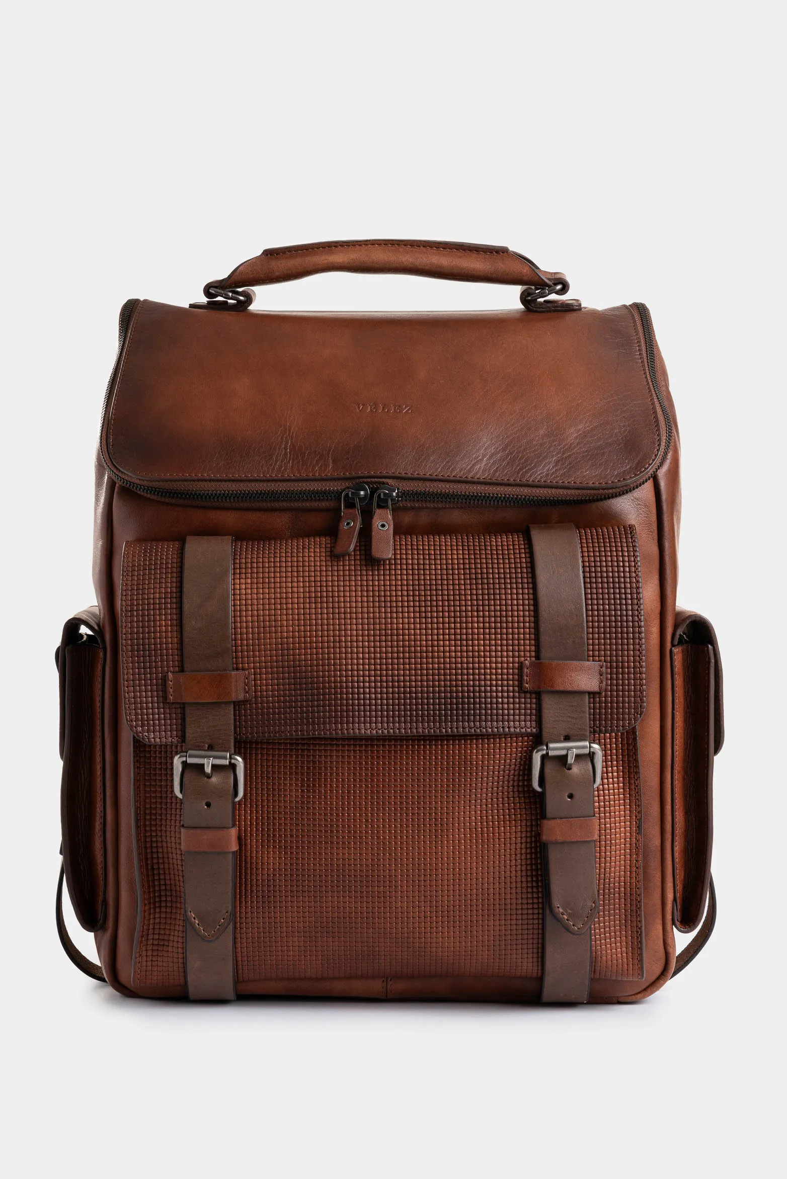 Morral new archaeology de cuero para hombre vintage Miel