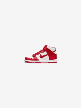 Nike Dunk High- Championship White Red