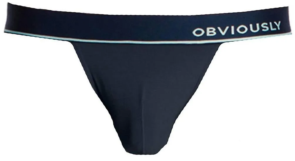 OBVIAMENTE PRIMEMAN ANATOMAX THONG  MIDNIGHT NAVY