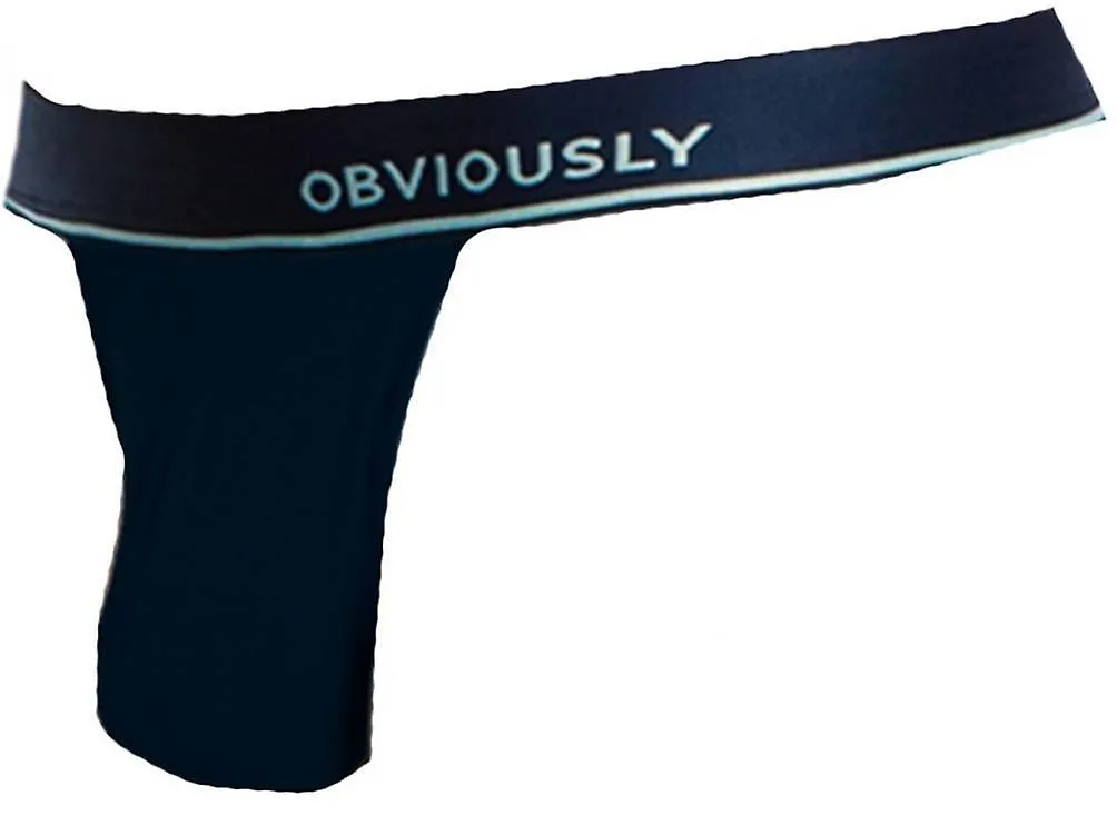 OBVIAMENTE PRIMEMAN ANATOMAX THONG  MIDNIGHT NAVY