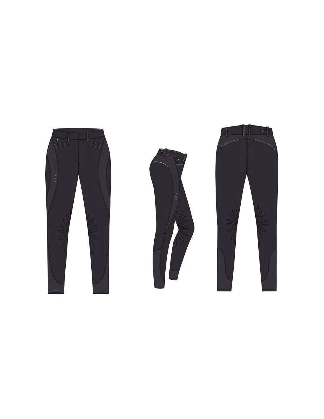 Oferta Pantalón de montar HVPFabre KneeGrip