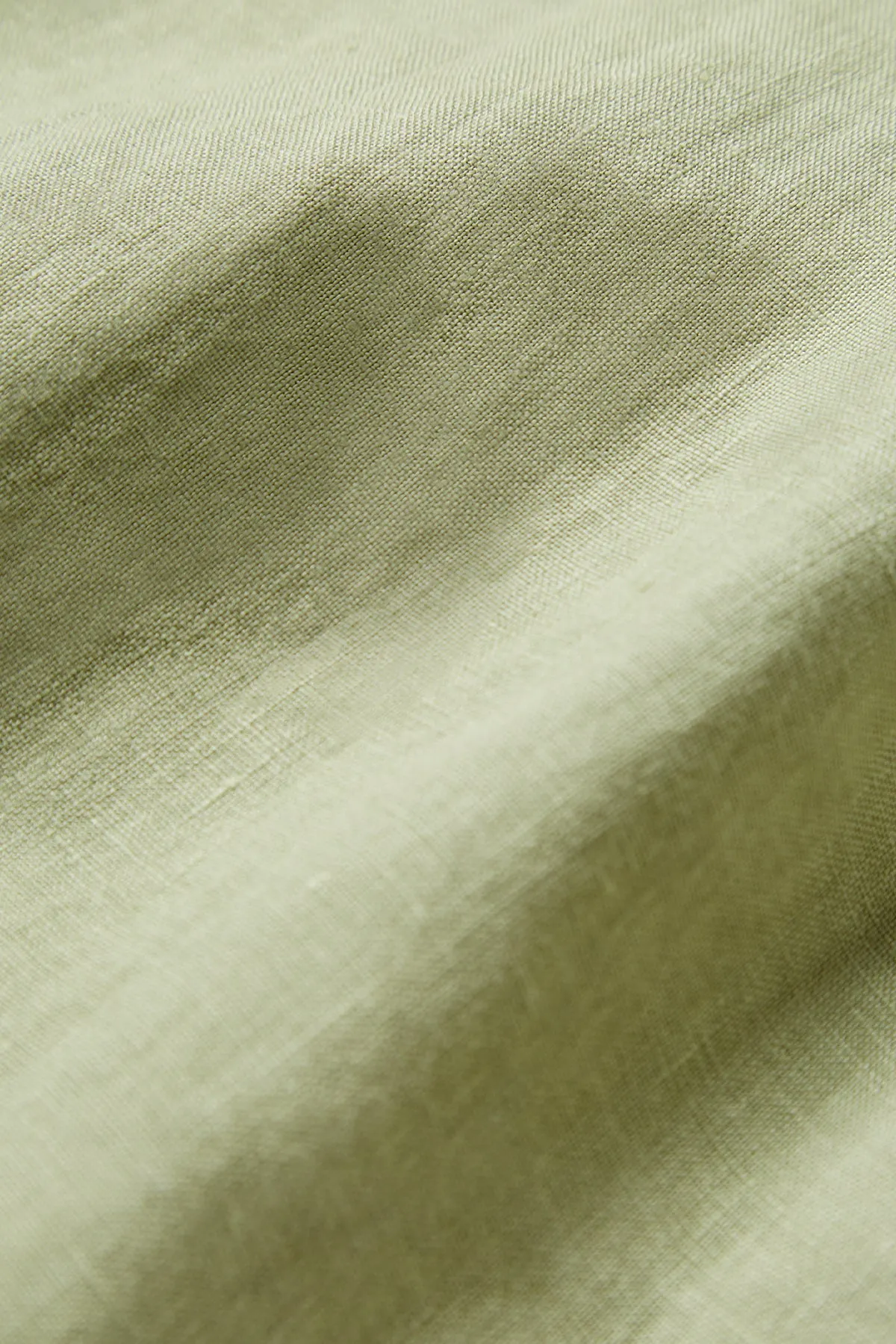 OLIVE LINEN SHIRT