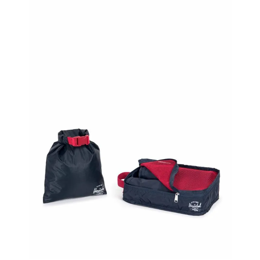 Organizador De Viaje Herschel Navy/Red