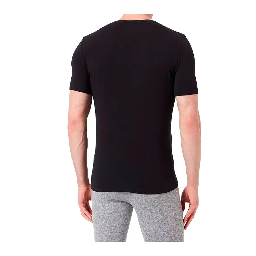 PACK 2 ADIDAS Camiseta CUELLO V FLEX COTTON NEGRO 4A2M05