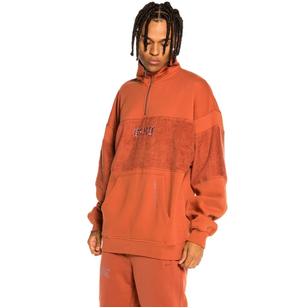 PACK GRIMEY PANT + HIGH NECK SWEATSHIRT "JAZZ THING"  OCHRE | FALL 21