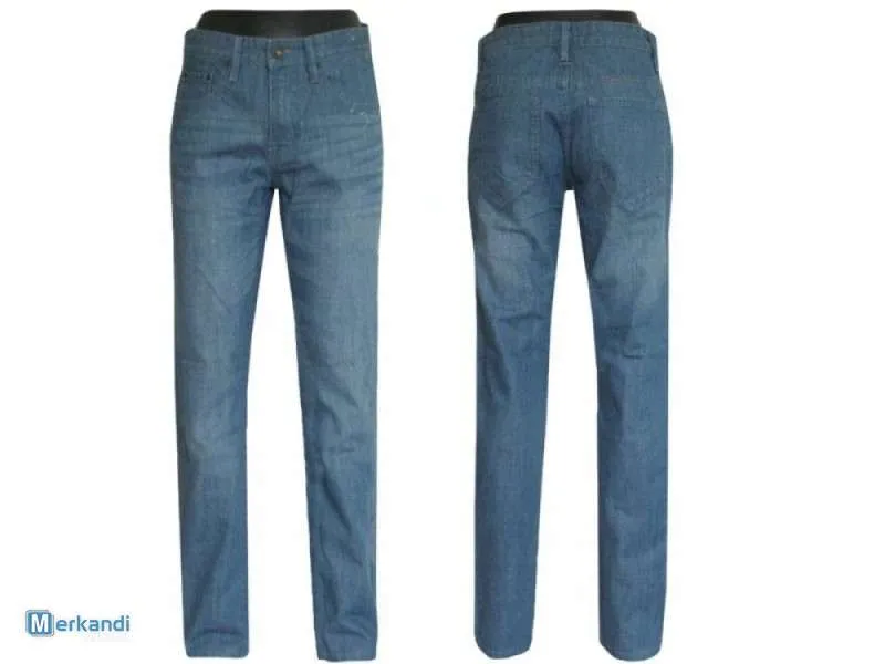 PANTALON JEANS LARGO HOMBRE JEANS 100% ALGODON