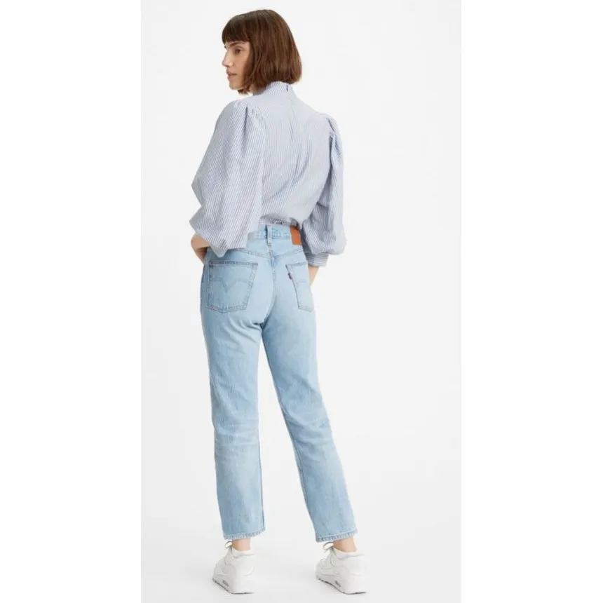 Pantalon Levis 501 Original Cropped Para Mujer