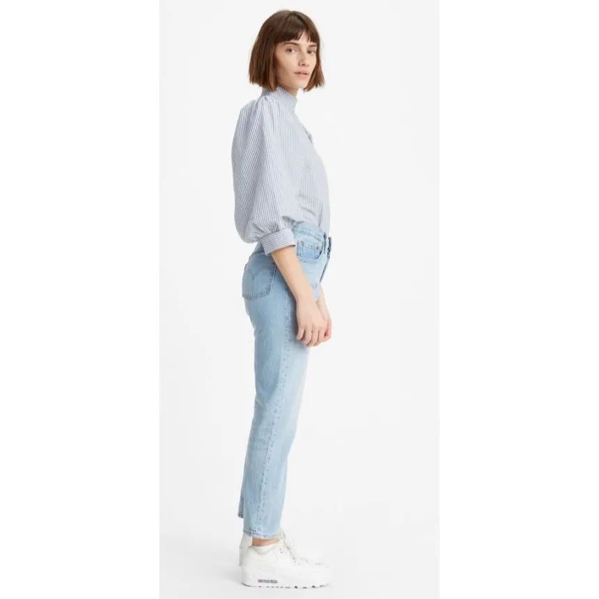 Pantalon Levis 501 Original Cropped Para Mujer