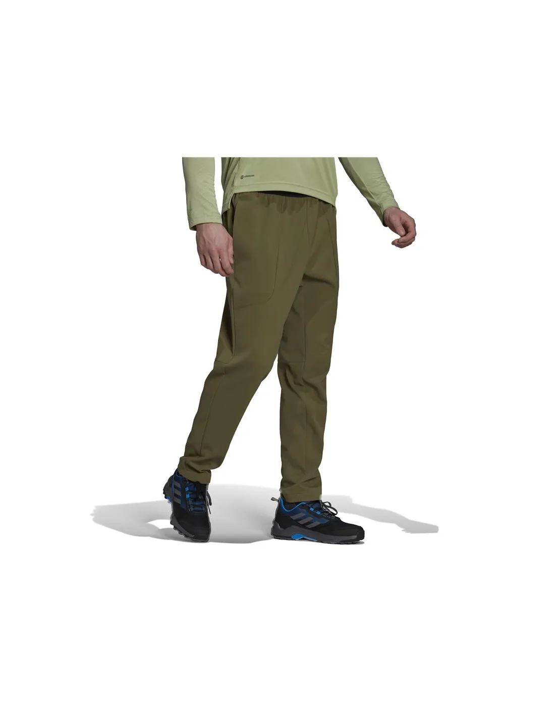 Pantalones de senderismo adidas Terrex Multi PrimeGreen Hombre Gr