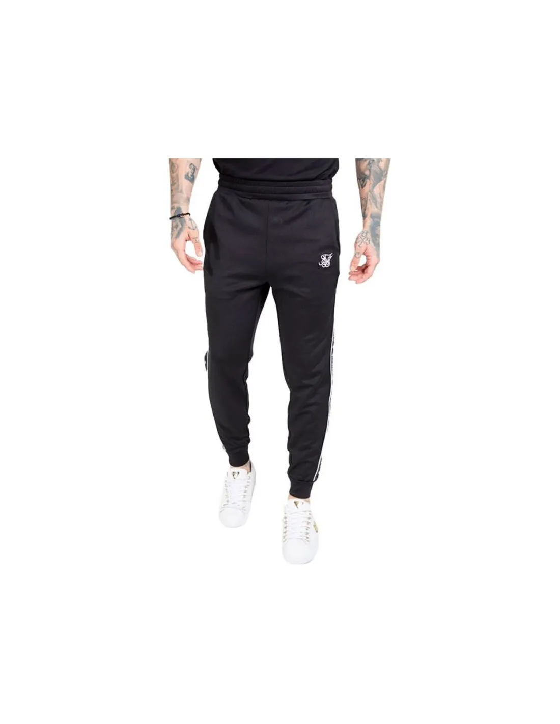 Pantalones Siksilk Panel Tape Hombre