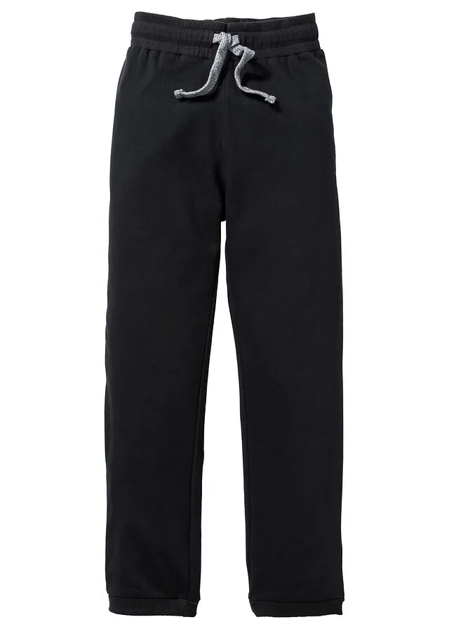 Pantalón de chándal para niño (2 unidades) Negro+gris jaspeado