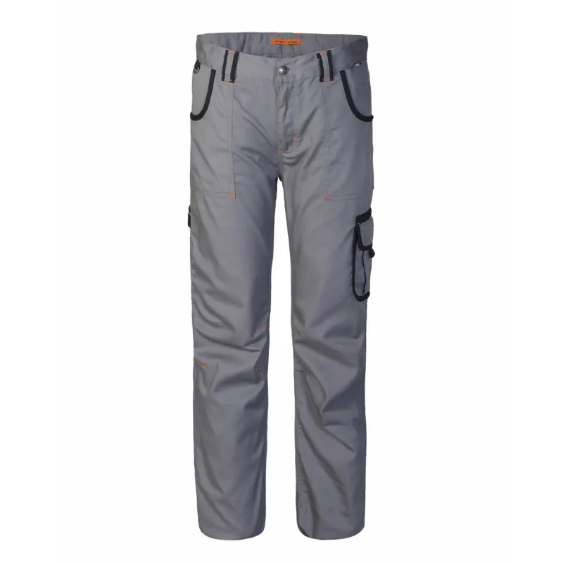 Pantalón de trabajo bicolor gris y negro Fangio - Rossini