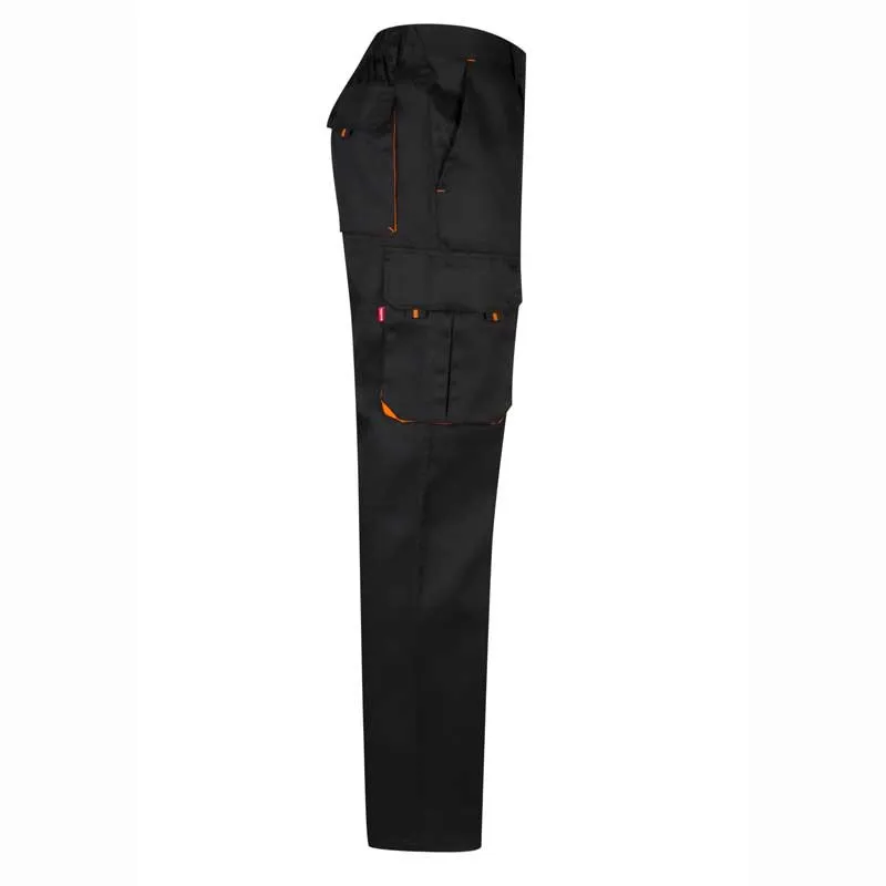 Pantalón de trabajo negro bicolor - Velilla 103004