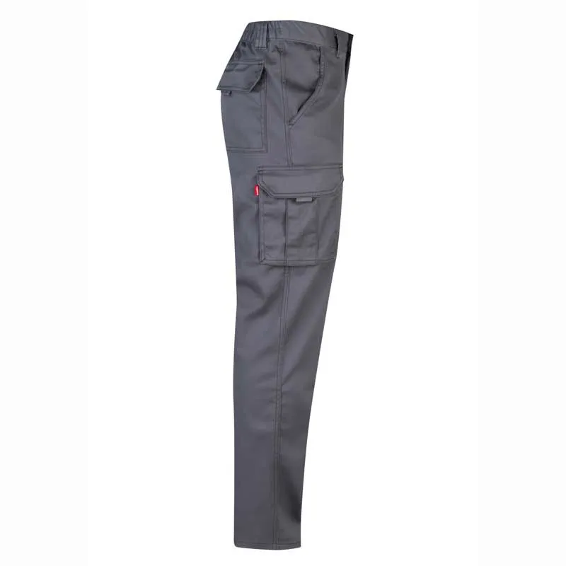 Pantalón de trabajo stretch multibolsillos gris - Velilla 103002S