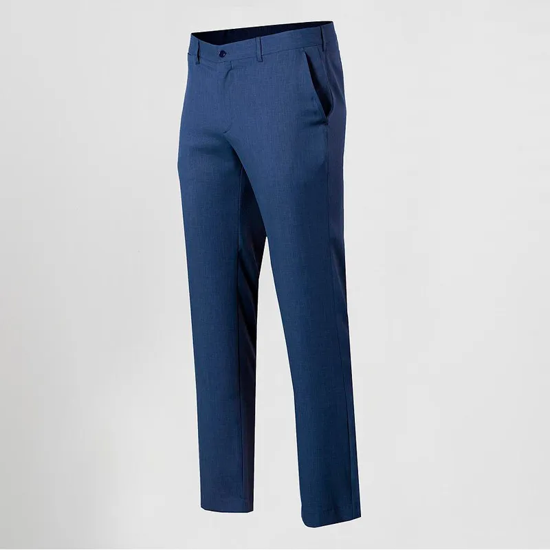 Pantalón hostelería chino jaspeado hombre azul petróleo - Gary's