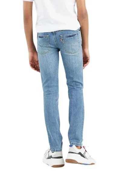 Pantalón Levis 510 Skinny Fit Azul Para Niño