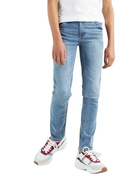 Pantalón Levis 510 Skinny Fit Azul Para Niño