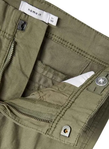 Pantalón Name It Bango Cargo verde Para Niño