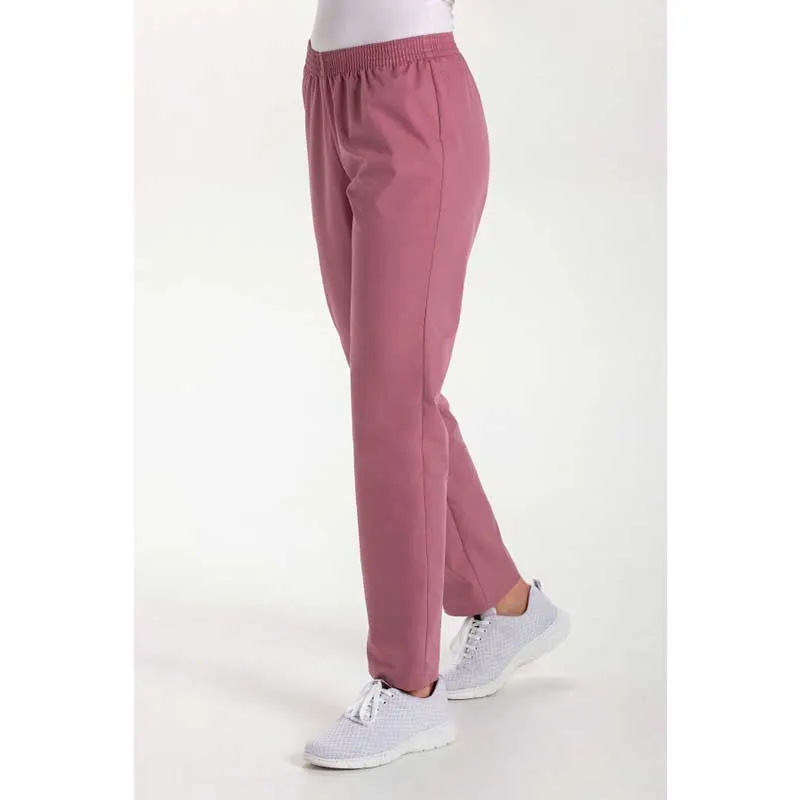 Pantalón sin bolsillos rosa nude - Dyneke