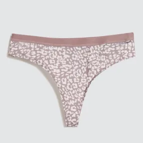 Panty Tipo Tanga Estampado De Manchas