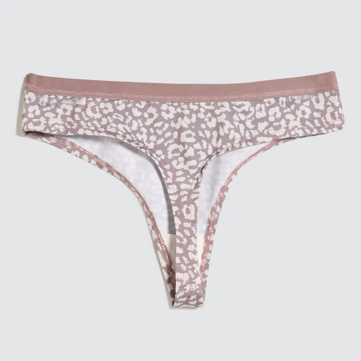 Panty Tipo Tanga Estampado De Manchas