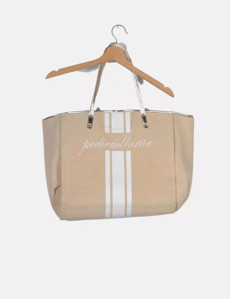 Pedro del Hierro Bolso shopper beige