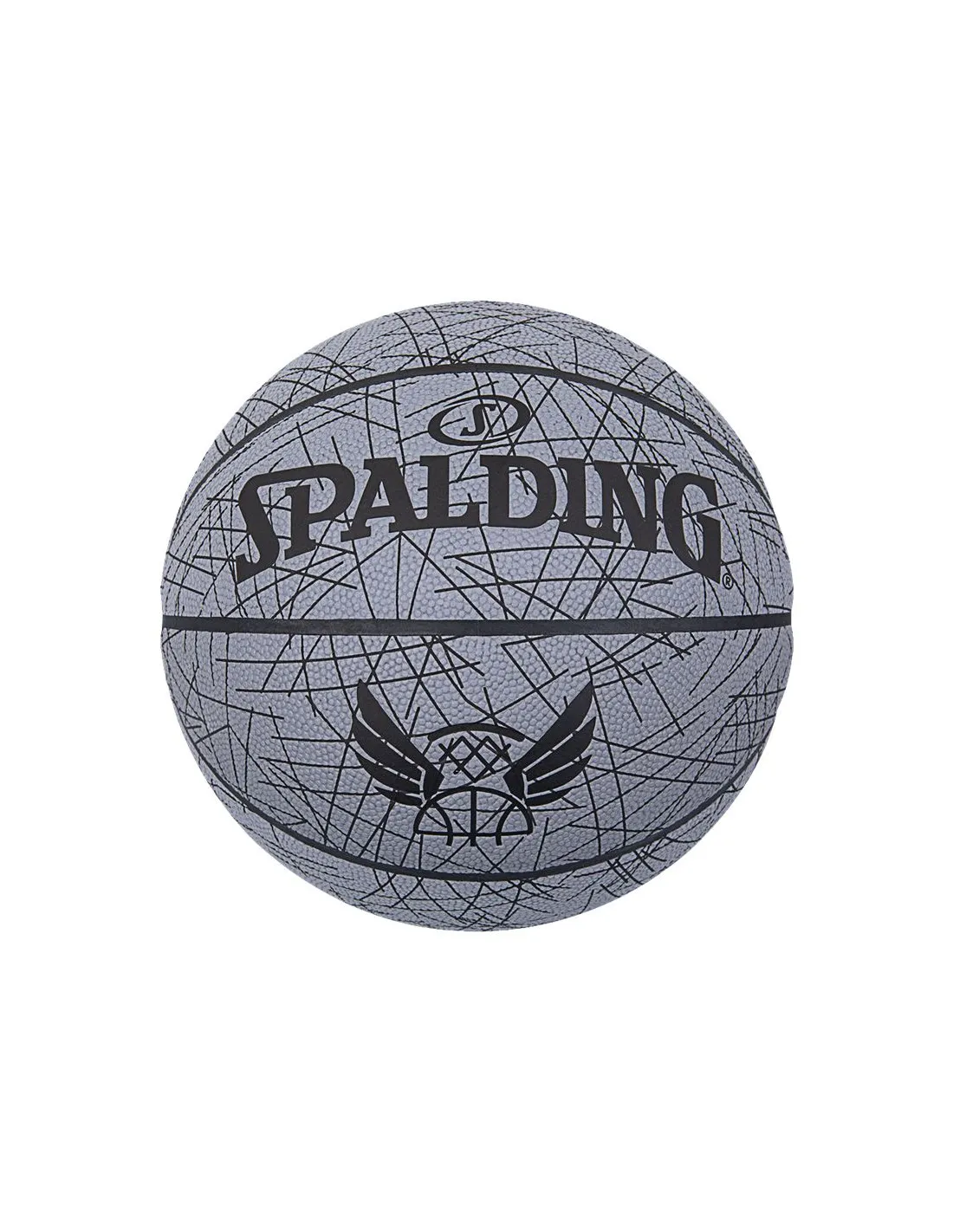 Pelota de Baloncesto Spalding Trend Lines Sz7 Rubber