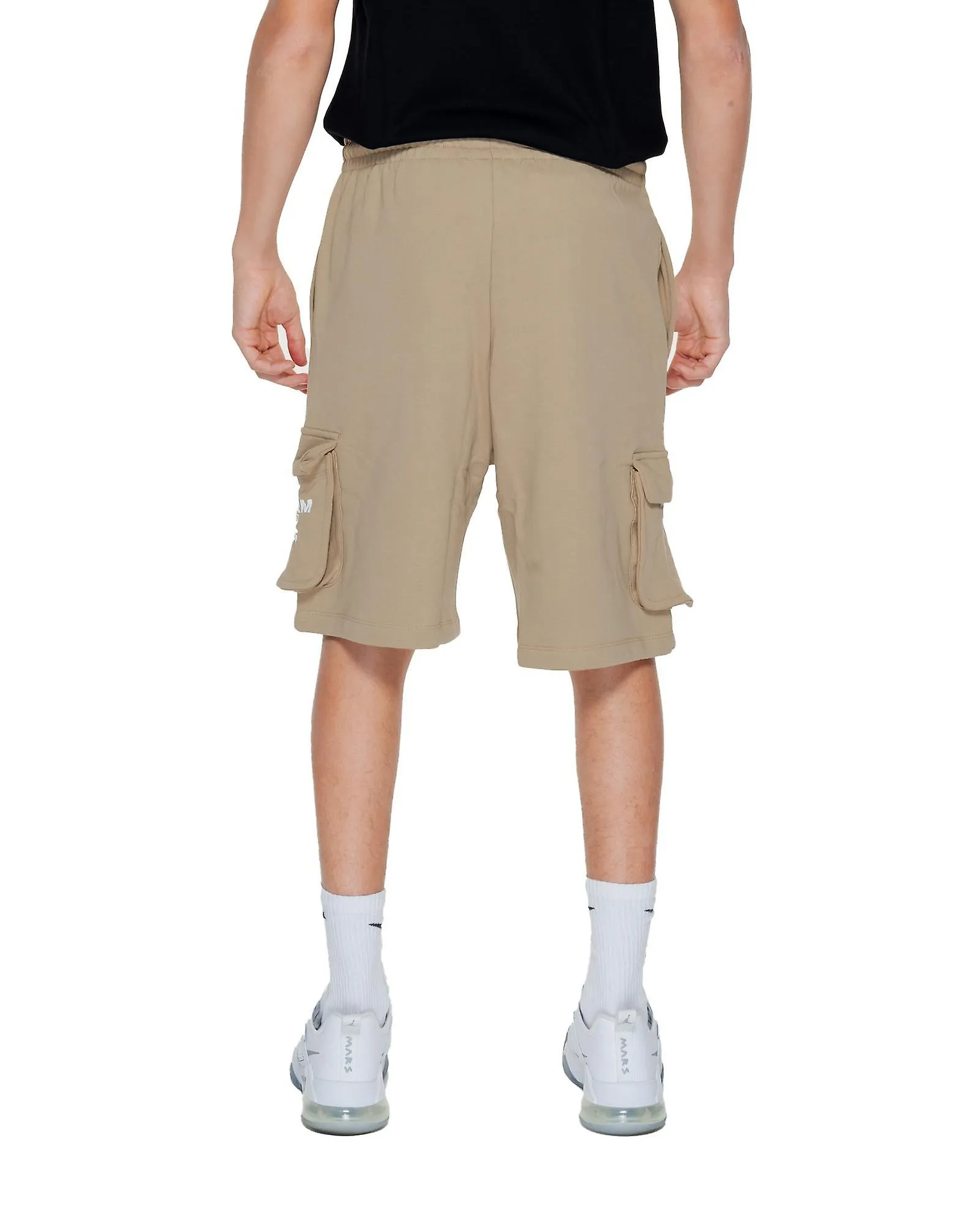 Pharmacy Cotton Shorts with Laces and Side Pockets