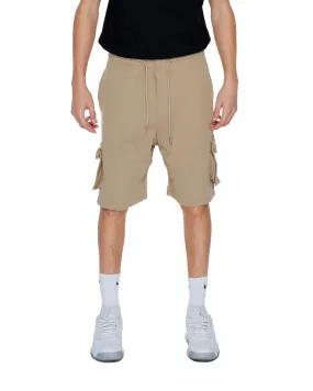 Pharmacy Cotton Shorts with Laces and Side Pockets