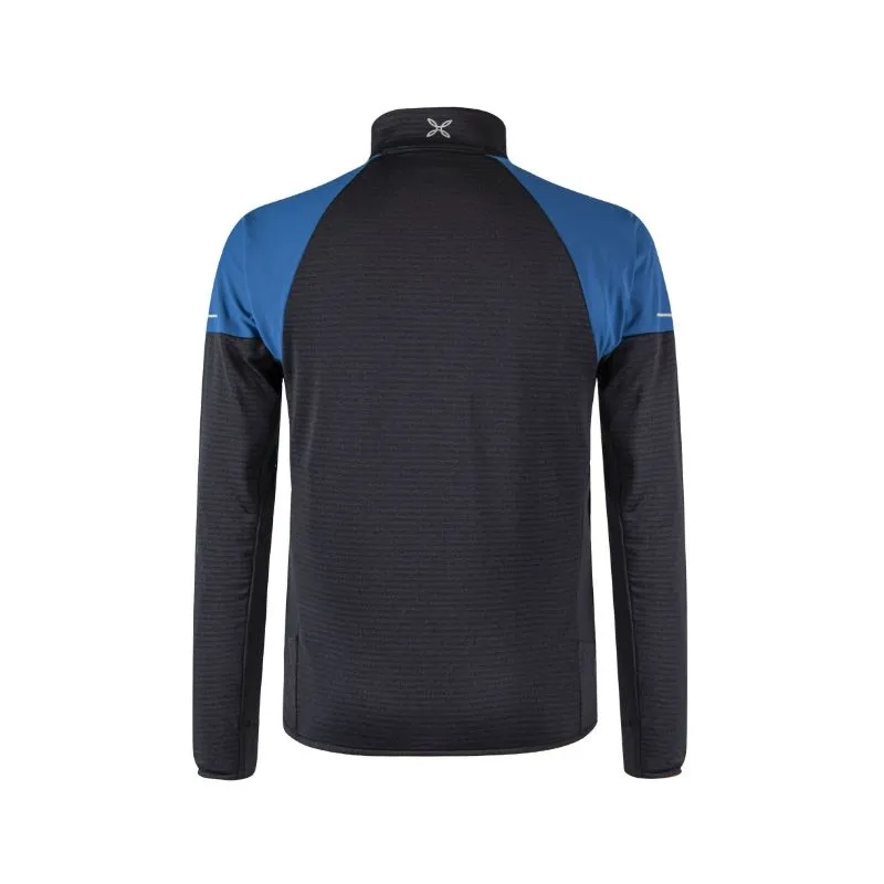 Polar para hombre MONTURA Thermal Grid 2 (Nero/Azul oscuro)