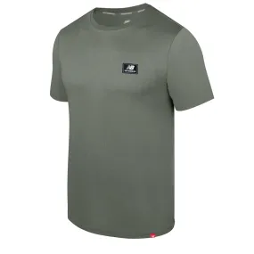 Polera Lifestyle Hombre New Balance Verde 