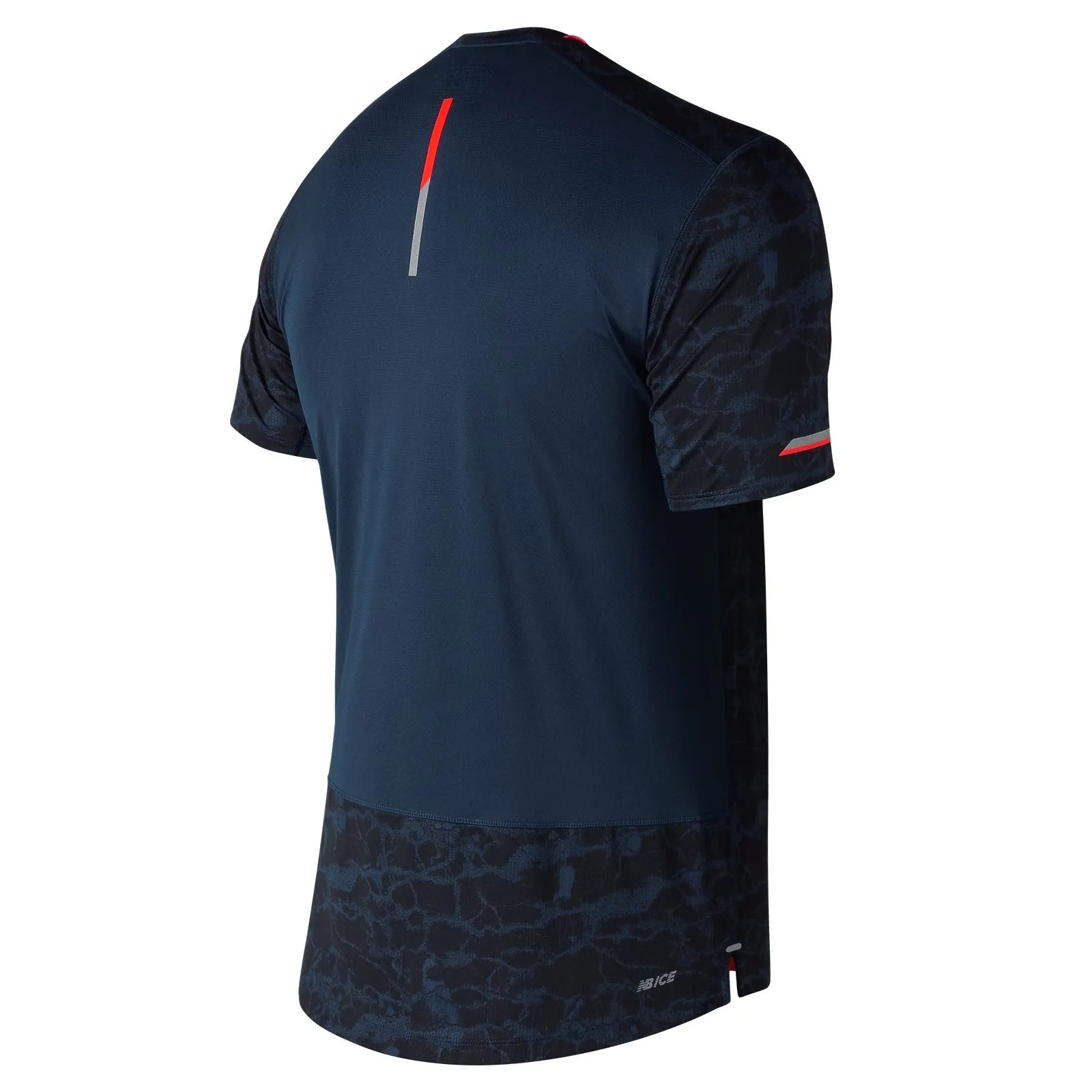 Polera Running Hombre New Balance NB Ice 2.0 Azul Marino 