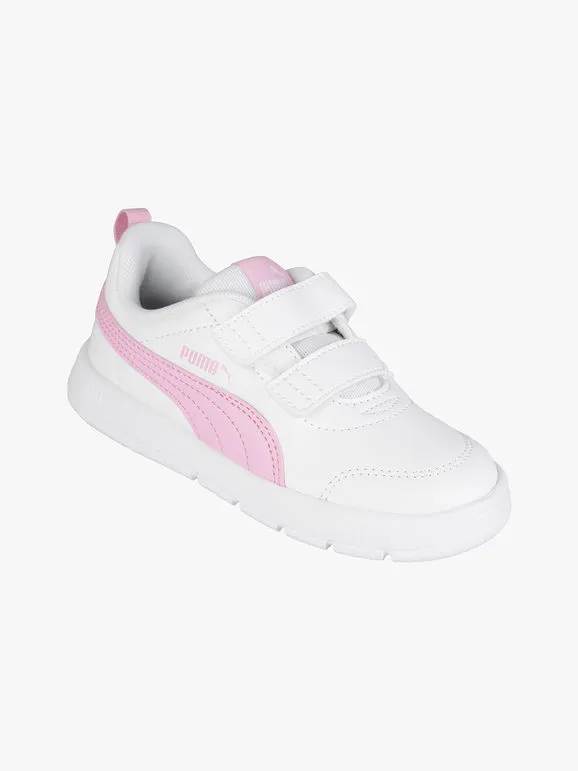 Puma COURTFLEX V3 Zapatillas de niña con roturas